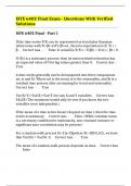 ISYE 6402 Final Exam - Questions With Verified Solutions