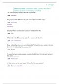 Mercury Gate Questions and Correct Answers&sol;  Latest Update &sol; Already Graded 