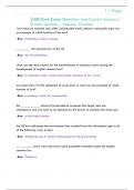 LEB Final Exam Questions and Correct Answers&sol;  Latest Update &sol; Already Graded
