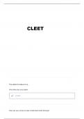 CLEET LAW ENFORCEMENT DRIVER TRAINING QUESTIONS AND VERIFIED ANSWERS