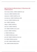 Med Tech State Certification Exam 119 Questions with Verified Answers&comma;100&percnt; CORRECT