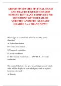 ARDMS SPI &sol;DAVIES SPI FINAL EXAM AND PRACTICE QUESTIONS 2025 NEWEST TEST BANK COMPLETE 700 QUESTIONS WITH DETAILED VERIFIED ANSWERS &sol;ALREADY GRADED A&plus; &sol;&sol; BRAND NEW&excl;&excl;