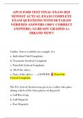 APCO EMD TEST FINAL EXAM 2025  NEWEST ACTUAL EXAM COMPLETE  EXAM QUESTIONS WITH DETAILED  VERIFIED ANSWERS &lpar;100&percnt; CORRECT  ANSWERS&rpar; &sol;ALREADY GRADED A&plus;  &sol;&sol;BRAND NEW&excl;&excl;