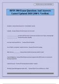 BFIN 300 Exam Questions And Answers Latest Updated 2025 &vert;100&percnt; Verified&period;