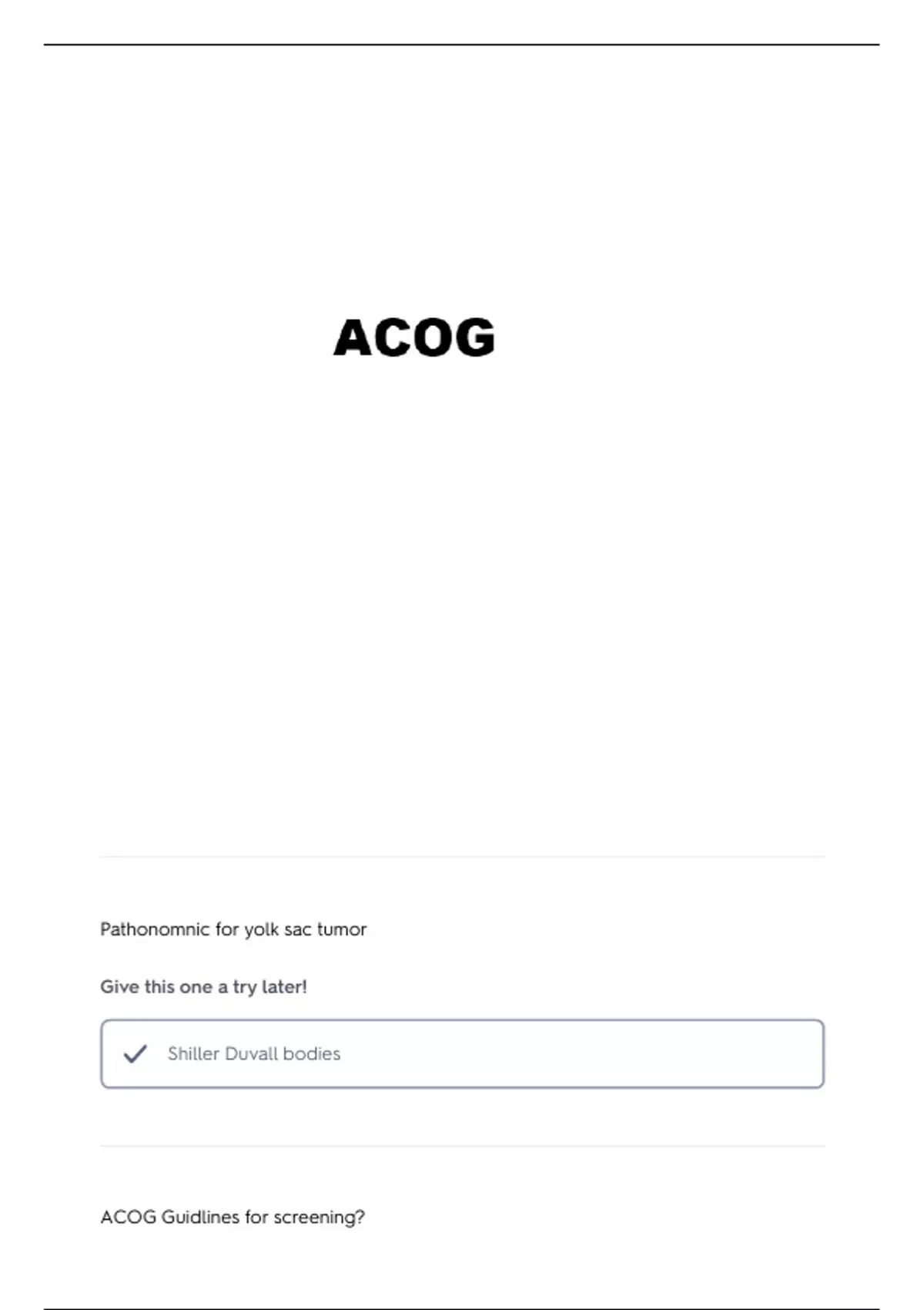CREOG MFM ON ACOG QUESTIONS AND VERIFIED ANSWERS - ACOG - Stuvia US