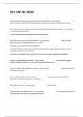 WV MPJE 2022 Real Prep Questions And Correct Answers With Detailed Rationales&period;