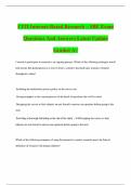 CITI Internet-Based Research &ndash; SBE Exam Questions And Answers Latest Update Graded A&plus;