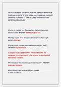ATI TEAS SCIENCE EXAM 2025&sol;2026 TOP GRADED VERSION OF  THE EXAM &sol;COMPLETE REAL EXAM QUESTIONS AND CORRECT  ANSWERS &sol;ALREADY A&plus; GRADED &vert; NEW AND REVISED BY  EXPERTS &lpar; REAL EXAM&rpar; 