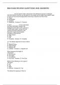 BIM EXAM REVIEW QUESTIONS AND ANSWERS