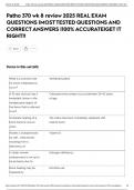Patho 370 wk 8 review 2025 REAL EXAM QUESTIONS &vert;MOST TESTED QUESTIONS AND CORRECT ANSWERS &vert;100&percnt; ACCURATE&vert;GET IT RIGHT&excl;&excl;