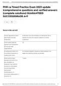 PHR ca Timed Practice Exam 2025 update &vert;comprehensive questions and verified answers &lpar;complete solutions&rpar; GUARANTEED SUCCESS&vert;GRADE A&plus;&excl;&excl;