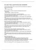 GC 3460 FINAL QUESTIONS AND ANSWERS
