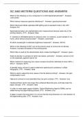 GC 3460 MIDTERM QUESTIONS AND ANSWERS