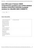 econ 2110 exam 2 Clemson &lpar;2025&rpar; comprehensive questions and verified detailed solutions &lpar;MULTIPLE CHOICES&rpar; &vert;complete solutions &vert;A&plus; GRADED &vert;100&percnt; CORRECT&excl;&excl;