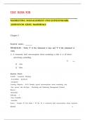 Marketing Management&comma; 4th Edition TEST BANK By Mark Johnston Greg Marshall&comma; Verified Chapter's 1 - 14&comma; Complete Newest Version