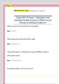 Galen NU110 exam 1 Questions with  Detailed Verified Answers &lpar;100&percnt; Correct  Answers&rpar; &sol;Already Graded A&plus;