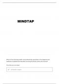MINDTAP QUESTIONS AND VERIFIED ANSWERS