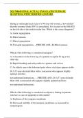 2025 NR643 FINAL ACTUAL EXAM LATEST UPDATE QUESTIONS WITH VERIFIED ANSWERS  