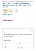WGU C949 PA and OA &vert; Explore New 102 Questions and Answers &vert; 2025 Update &vert; 100&percnt; Correct&period;