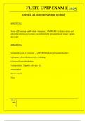  FLETC UPTP EXAM 1 QUESTIONS AND ANSWERS 2025