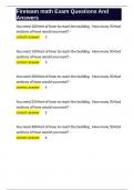 Fireteam math Exam Questions And Answers&period;docx