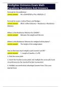 Firefighter Entrance Exam Math Equations Questions And Answers&period;docx
