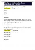Fire fighter Mathematics Exam Questions And Answers&period;docx