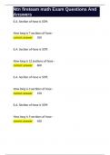 Ntn fireteam math Exam Questions And Answers&period;docx