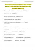 AEPA US&sol;ARIZONA CONSTITUTION TEST  REAL EXAM QUESTIONS WITH 100&percnt; RATED CORRECT ANSWERS &lpar;ACCURATELY PASSED&rpar; 2025 LATEST UPDATED GET A&plus;