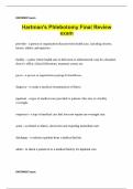 BUNDLED HARTMAN PHLEBOTOMY PRACTICE EXAM