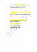 BIO100 Final Exam 50 Questions and Answers-Latest Update 2025&period;