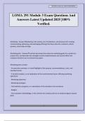 LOMA 291 Module 3 Exam Questions And Answers Latest Updated 2025 &vert;100&percnt; Verified&period;