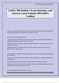 LOMA 308 Module 1 Exam Questions And Answers Latest Updated 2025 &vert;100&percnt; Verified&period;