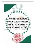 MNE3701 EXAM PACK 2025 - QUESTIONS AND ANSWERS