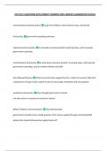 HFA TEST 2 QUESTIONS WITH CORRECT ANSWERS 100&percnt; VERIFIED&vert; GUARANTEED SUCCESS 