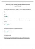 INDIANA STATE HFA TEST&vert; QUESTIONS WITH CORRECT ANSWERS 100&percnt; VERIFIED&vert;  GUARANTEED SUCCESS