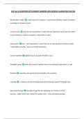 HFA Test 3&vert; QUESTIONS WITH CORRECT ANSWERS 100&percnt; VERIFIED&vert; GUARANTEED SUCCESS