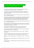 BIOLOGY EOC PRACTICE EXAM QUESTIONS AND ANSWERS
