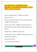 Avit 402 Exam 1 2025&sol;2026 Exam  Questions and Detailed Answers &vert; Get it  100&percnt; Correct Answers