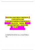 TEST BANK FOR NUTRITION&colon; CONCEPTS AND CONTROVERSIES&comma; 5TH EDITION&comma; FRANCES SIZER&comma; ELLIE WHITNEY&comma; LEONARD PICH&Eacute;&comma; ISBN-10&colon; 0176892869&comma; ISBN- 13&colon; 9780176892869