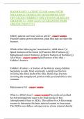 RADIOLOGY LATEST EXAM 2025 WITH MULTIPLE CHOICE OF QUESTIONS AND DETAILED CORRECT SOLUTIONS ALREADY GRADED A&plus; AND 100&percnt; GUARANTEE PASS &lpar;BRAND NEW&excl;&excl;&excl;&excl;&excl;&rpar;
