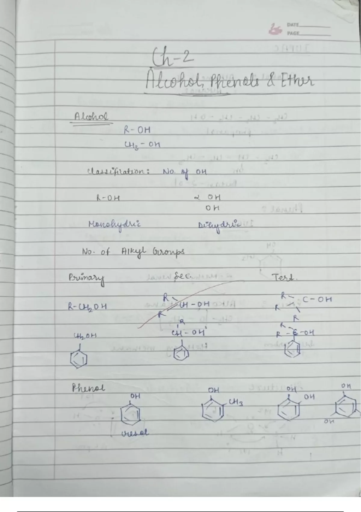 Alcohol Phenol & Ether - Organic Chemistry Class 12th - Chemistry ...