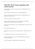 NUR 207- WVJC Exam 3 questions with correct answers&period;
