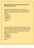 Hondros NUR 245 exam 4 test bank Questions With Complete Solutions