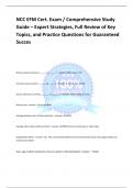 NCC EFM Cert&period; Exam &sol; Comprehensive Study Guide &ndash; Expert Strategies&comma; Full Review of Key Topics&comma; and Practice Questions for Guaranteed Succe