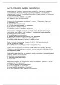 AATC CON 1200 EXAM 2 QUESTIONS