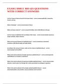 BIO 425 bundled Exam 