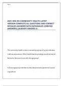   2025 HESI RN COMMUNITY HEALTH LATEST  VERSION COMPLETE ALL QUESTIONS AND CORRECT  DETAILED ANSWERS WITH RATIONALES &lpar;VERIFIED  ANSWERS&rpar; &vert;ALREADY GRADED A&plus; 