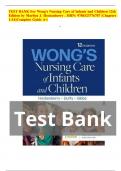 Test Bank For Wong's Nursing Care Of Infants and Children 12th Edition 2025 By Marilyn J&period; Hockenberry&comma; Elizabeth A&period; Duffy and Karen Gibbs ISBN 9780323776707 Complete Chapters 1- 34