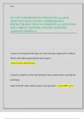 RN VATI COMPREHENSIVE PREDICTOR 2025 REAL  EXAM TEST BANK&sol;VATI RN COMPREHENSIVE  PREDICTOR NEW VERSION COMPLETE 300 QUESTIONS  AND CORRECT ANSWERS &lpar;VERIFIED ANSWERS&rpar;  &vert;ALREADY GRADED A&plus;
